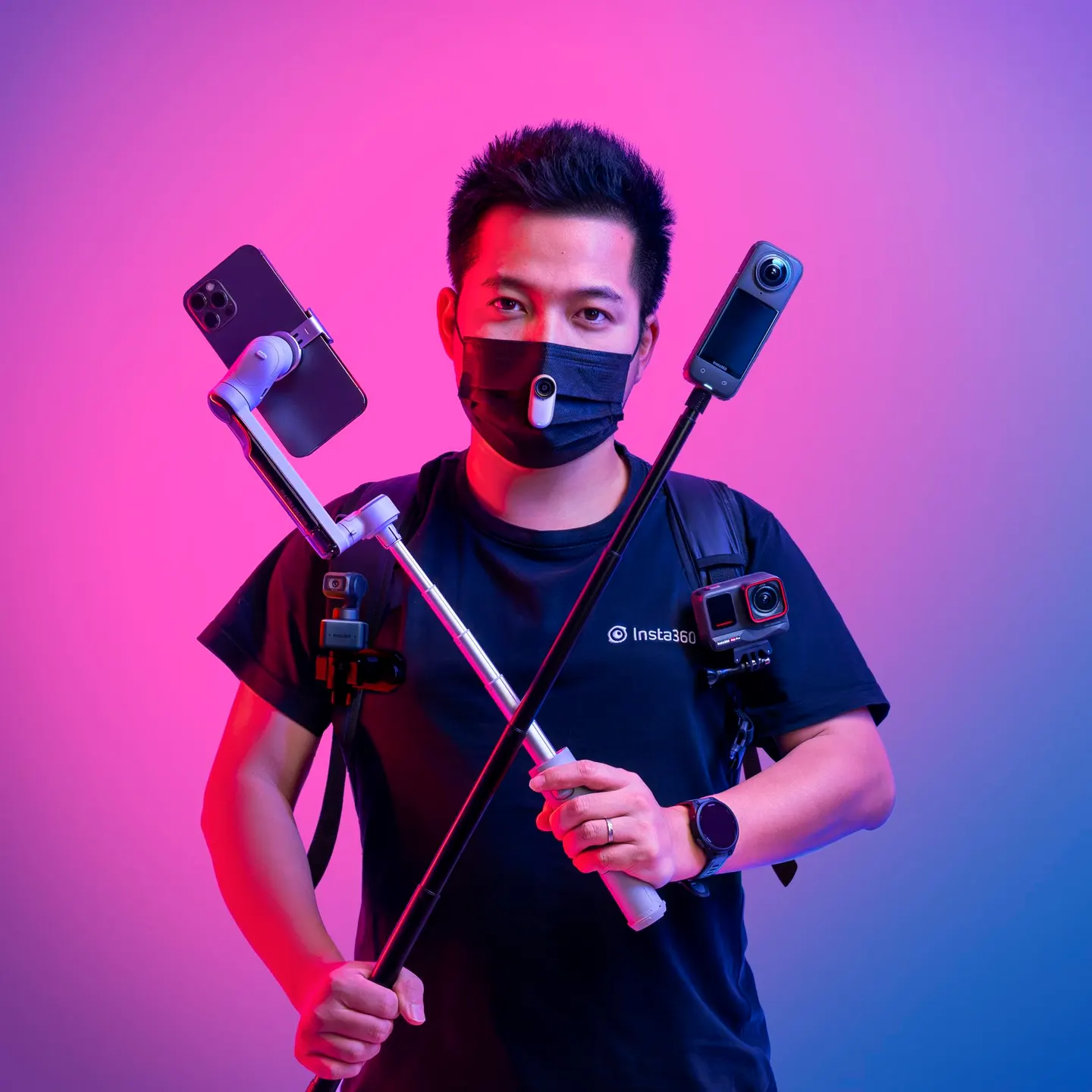 Liu Jingkang atau JK, sang pendiri kamera Insta360. FORBES 
