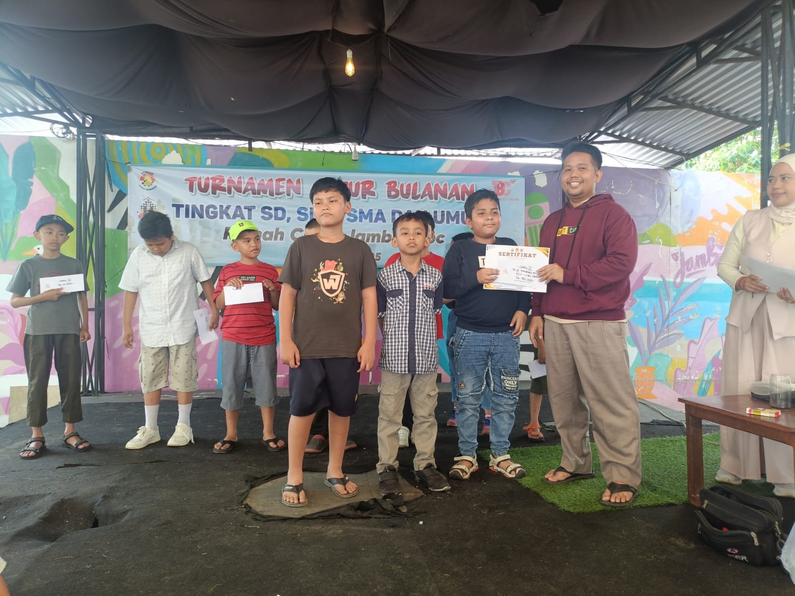 Turnamen Catur Pelajar dan Umum Resmi Digelar di Jambi, Jadi Agenda Bulanan Pengprov Percasi dan Rumah Catur