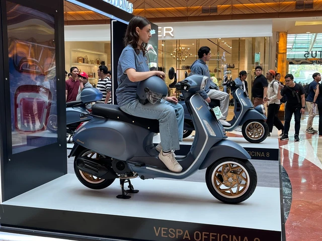 Vespa Officina 8 Resmi Hadir di Indonesia, Ini Keistimewaan Varian Spesialnya