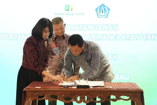 Badan Bank Tanah dan Desa Kutuh Kembangkan Kawasan Pariwisata Berbasis UMKM di Bali