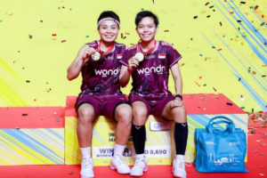 Apriyani/Fadia Juara Indonesia Master II 2025 Usai Kalahkan Rekan Senegara