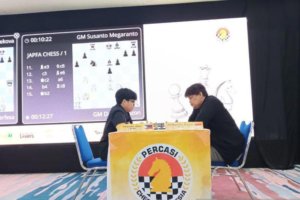 Susanto Megaranto Segel Gelar Grand Master JAPFA Chess Festival