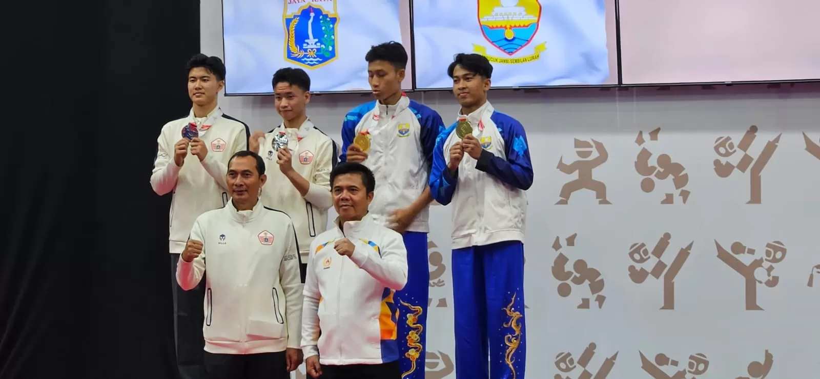 Wushu Sumbang Emas Perdana, Kontingen Jambi Naik ke Peringkat 17 di PON Bela Diri Kudus 2025