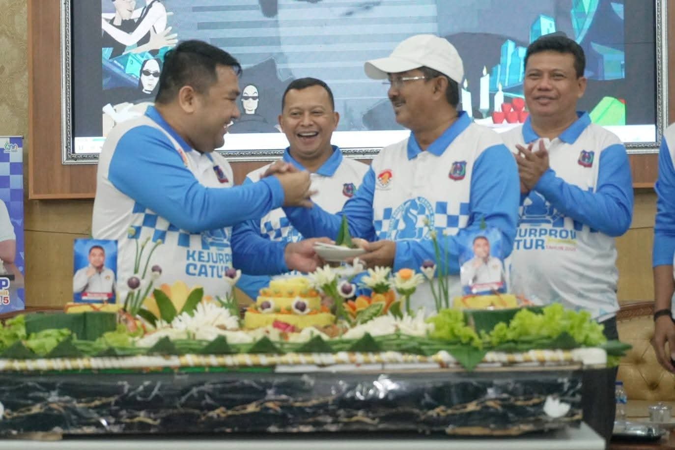 Pembukaan Kejurprov dan Open Turnamen Bupati Cup Catur 2025 di Tanjung Jabung Barat