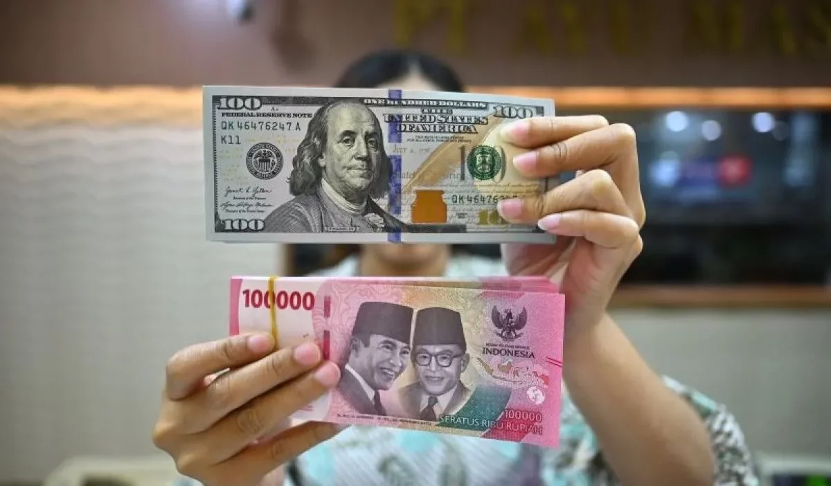 Rupiah Melemah 1 Poin Menjadi Rp16.582 per Dolar AS