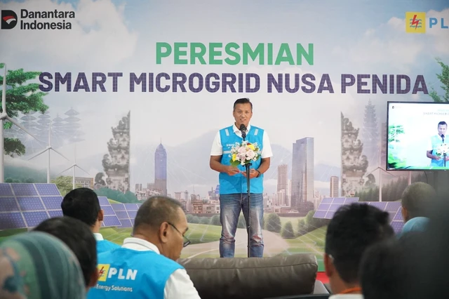 PLN Resmi Operasikan Smart Microgrid Hijau di Nusa Penida