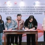 Penandatanganan terkait Participating Interest