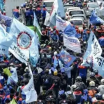 Demo Buruh Tolak UMP Rp5,7 Juta, Polisi Kerahkan 1.392 Personel Amankan Monas