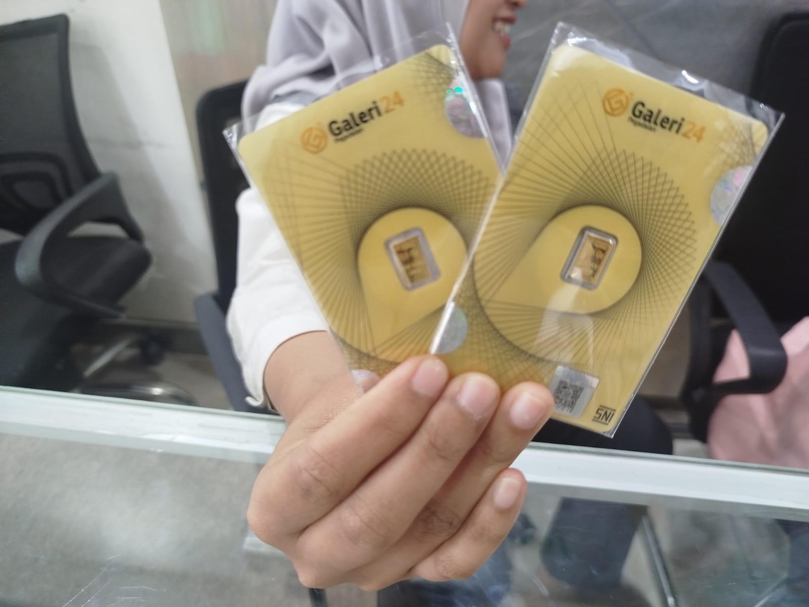 Harga emas Galeri24 dan UBS Kompak Naik