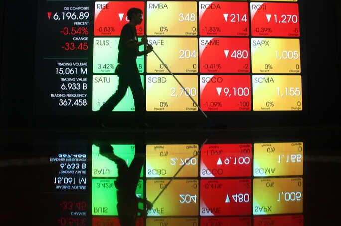 Perdagangan Hari Ini IHSG Menguat 43,67 poin ke Level 8.676