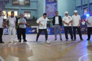 Buka Gubernur Cup Futsal 2026, Gubernur Al Haris: Cari Bibit Berprestasi