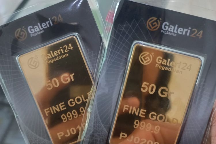 Galeri24 Stabil, UBS Turun Rp1000