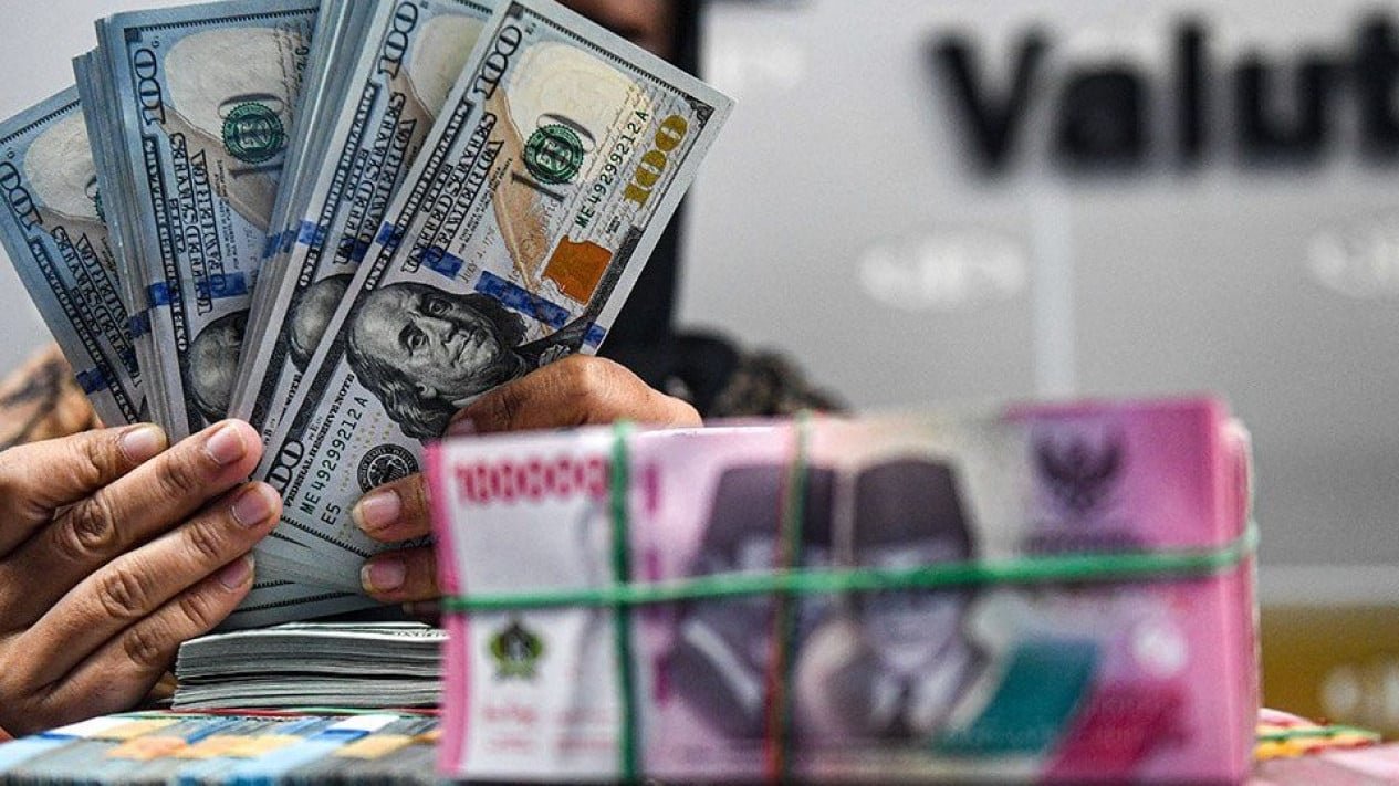 Diposisi Rp16.847 per Dolar AS, Rupiah Terpangkas 28 Poin