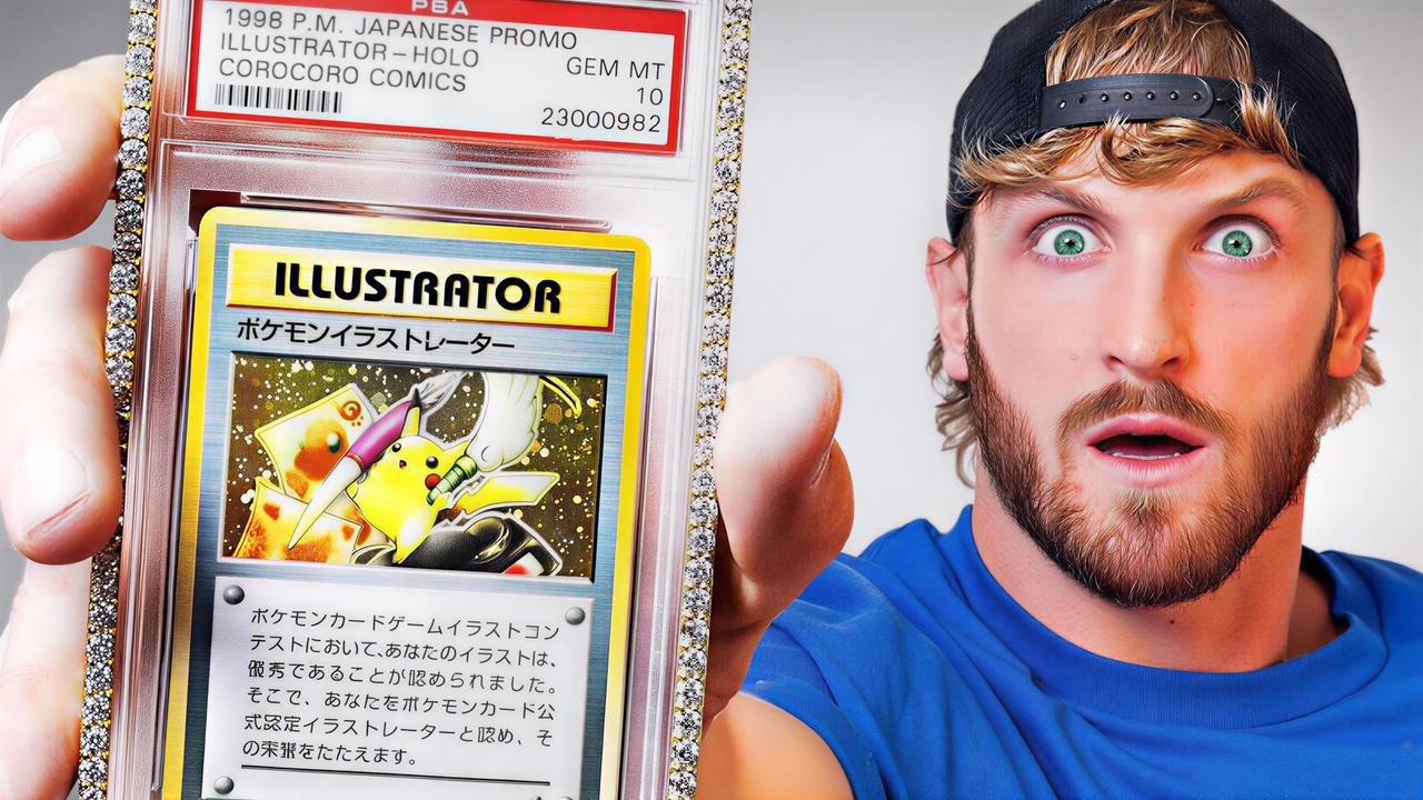 Logan Paul Jual Kartu Pokémon Langka Rp 278 Miliar, Pecahkan Rekor Dunia