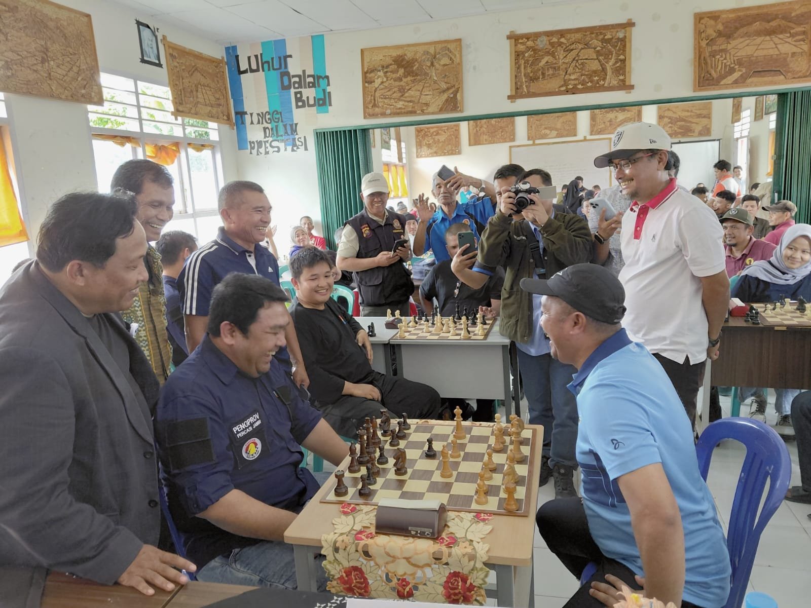 Monadi Buka Turnamen Catur Bulanan Non Master 2026 di Kerinci, 106 Pecatur Se-Provinsi Jambi Ambil Bagian