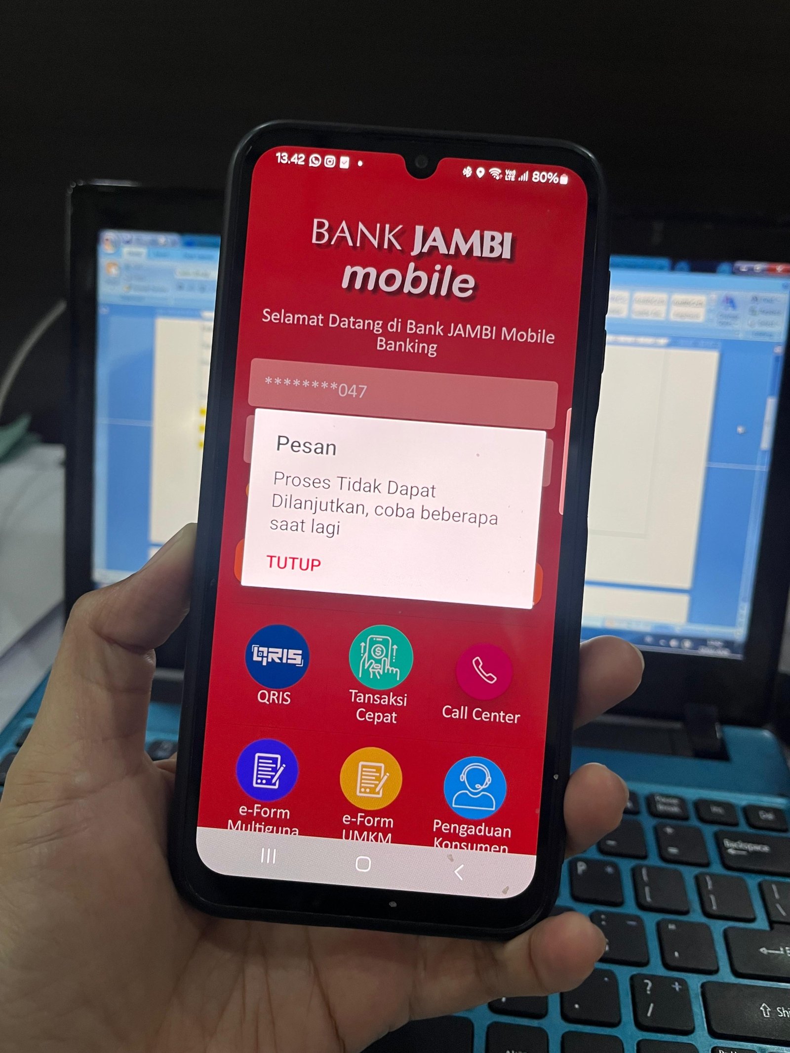 OJK Jambi Pantau Penyelesaian Gangguan ATM dan Mobile Banking Bank Jambi