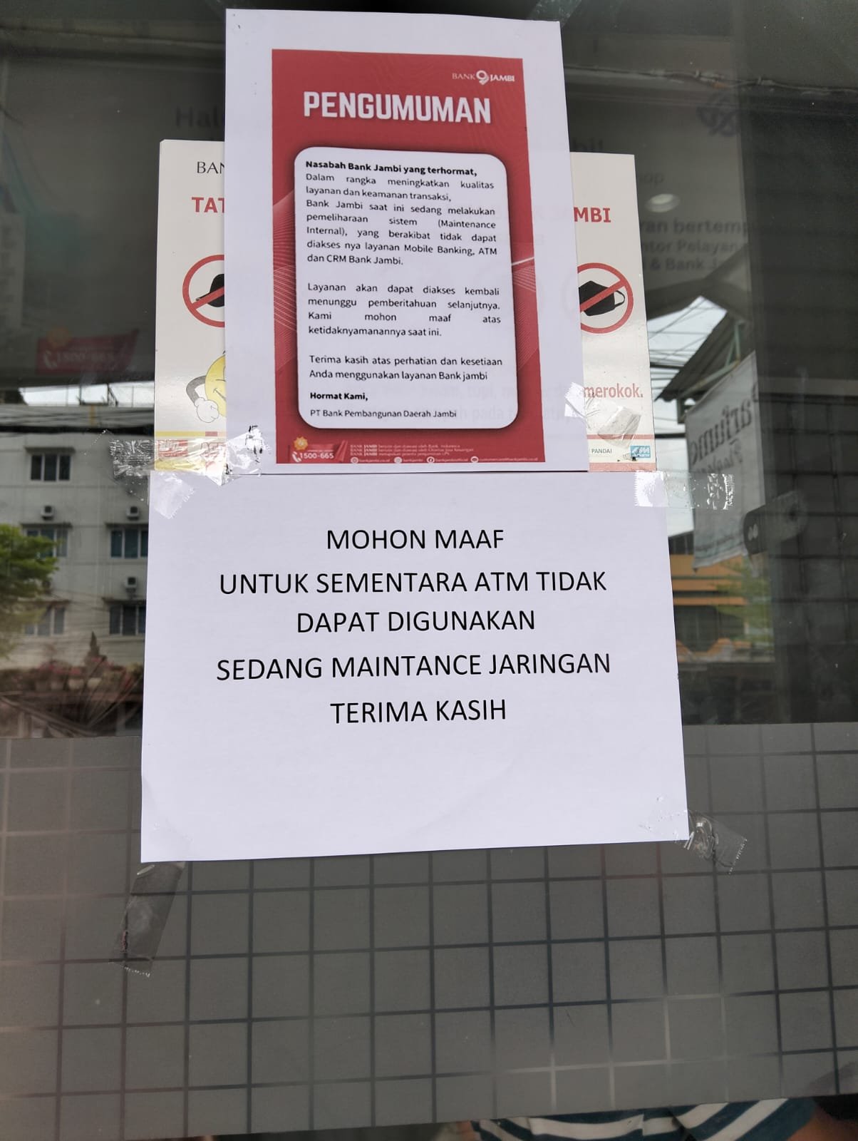 Layanan Bank 9 Jambi Lumpuh, Pesan Berantai Klaim Dana Nasabah Rp5,5 Miliar Terkuras