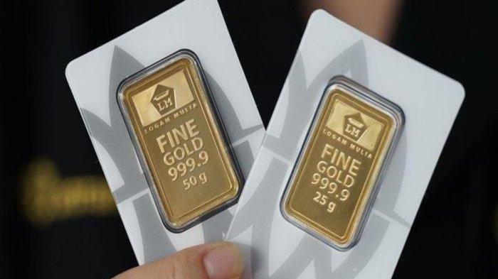 Harga Emas Antam Melesat Rp40.000, Ini Daftar Selengkapnya