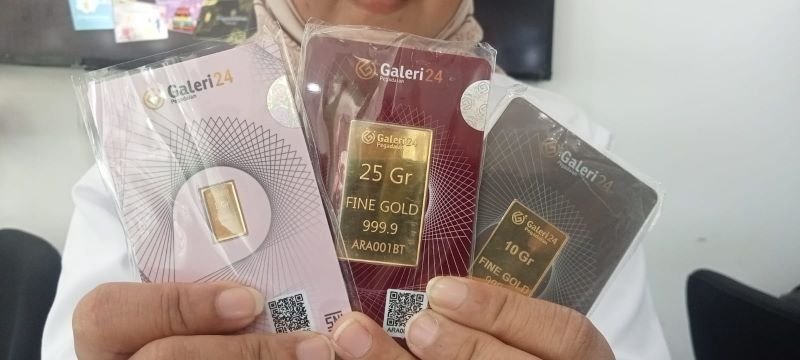 Cek! Harga Emas UBS dan Galeri24 Naik Pagi Ini