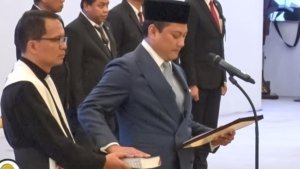 Thomas Djiwandono Dilantik Jadi Deputi Gubernur BI