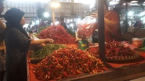 Harga Sembako di Pasar Angso Duo Jambi 26 Februari 2026, Cabe Merah Naik 20 Persen