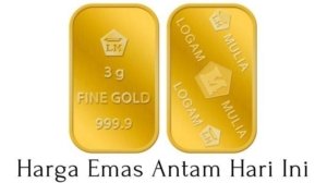 Harga Emas Antam Turun Rp53.000 Jadi Rp2,943 Juta per Gram pada 19 Maret 2026
