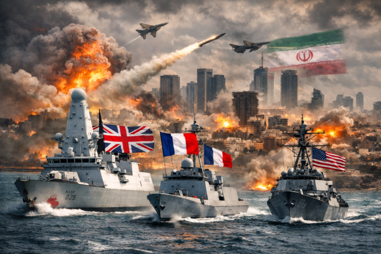 Perang Timur Tengah Memanas! Prancis-Inggris Bantu AS, Tel Aviv Porak-Poranda Dihantam Rudal Iran