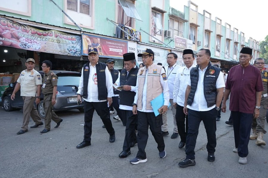 H-1 Lebaran 2026, Harga Sembako di Pasar Angso Duo Jambi Stabil, Cabai dan Ayam Naik