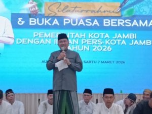 Pemkot Gelar Buka Bersama Rekan Pers, ​Wali Kota Maulana: Insan Pers Mitra Strategis Bangun Kota Jambi