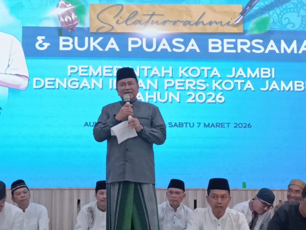 Pemkot Gelar Buka Bersama Rekan Pers, ​Wali Kota Maulana: Insan Pers Mitra Strategis Bangun Kota Jambi