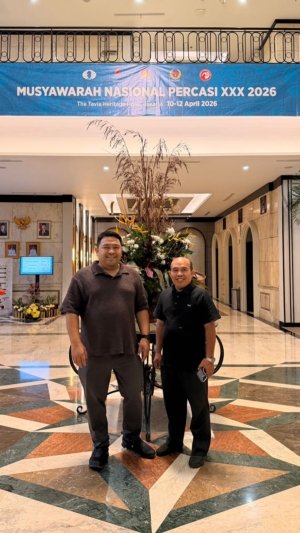 Percasi Jambi Dukung Agustiar Sabran Pimpin PB Percasi 2026–2030, Harap Bawa Perubahan Besar