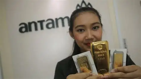 Emas Antam Turun Tipis Rp5.000, Simak Rinciannya di Sini