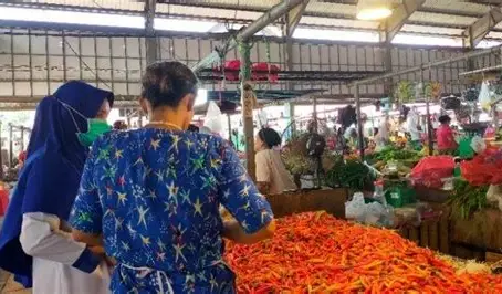 Harga Sembako di Pasar Angso Duo Jambi 1 April 2026: Cabai Rawit Naik, Harga Lain Stabil