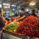 Harga Cabai di Pasar Angso Duo Kota Jambi Turun 16,67 persen