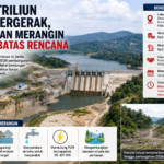Rp6,59 Triliun Belum Bergerak, Bendungan Merangin Masih Sebatas Rencana