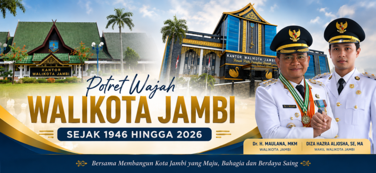 Wajah Wali Kota Jambi dari Masa ke Masa, Lengkap Sejak 1946 hingga Sekarang