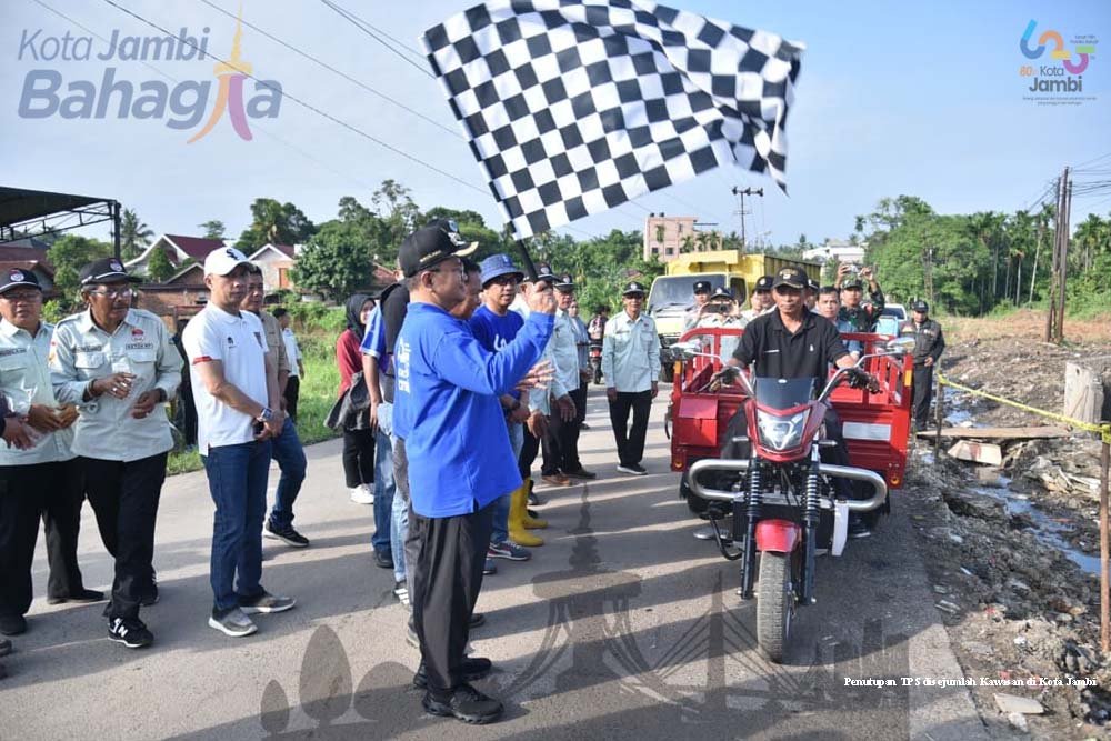 OPBM di Kota Jambi Didukung Warga, Pemkot Tutup TPS dan Dorong Pengelolaan Sampah dari Rumah