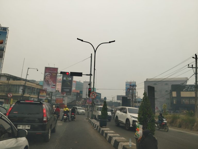 Kualitas Udara Jambi Memburuk, Aktivitas Bisnis dan Ekonomi Mulai Terdampak