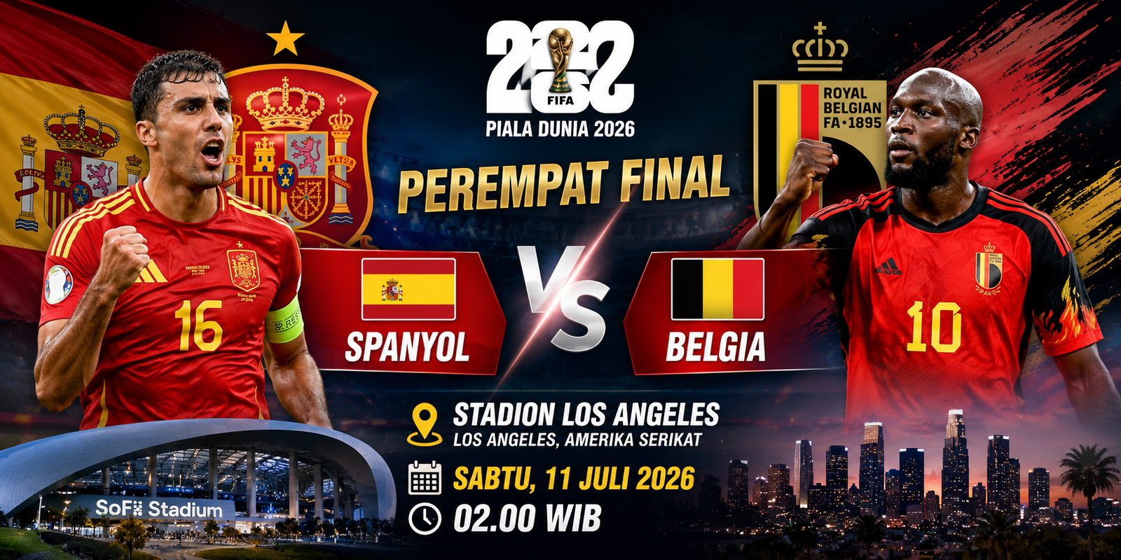 Lawan Berat! Belgia Siap Bobol Gawang Suci Spanyol
