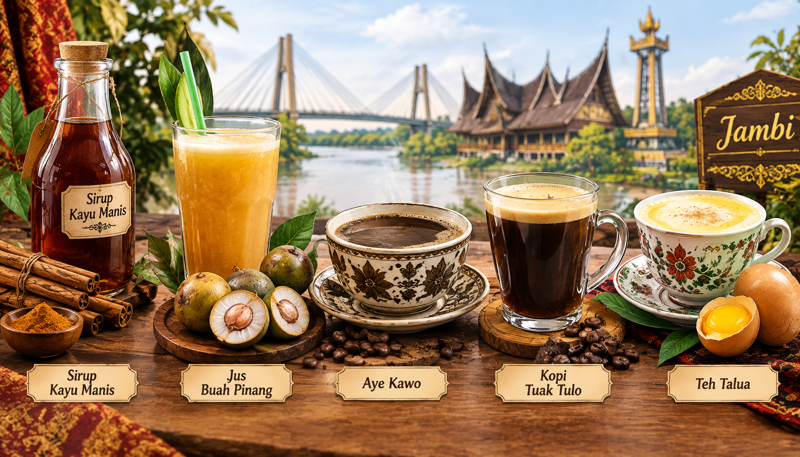 Bukan Sekadar Pelepas Dahaga, 5 Minuman Khas Jambi Ini Punya Khasiat
