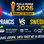 Prancis Favorit, Swedia Pantang Menyerah