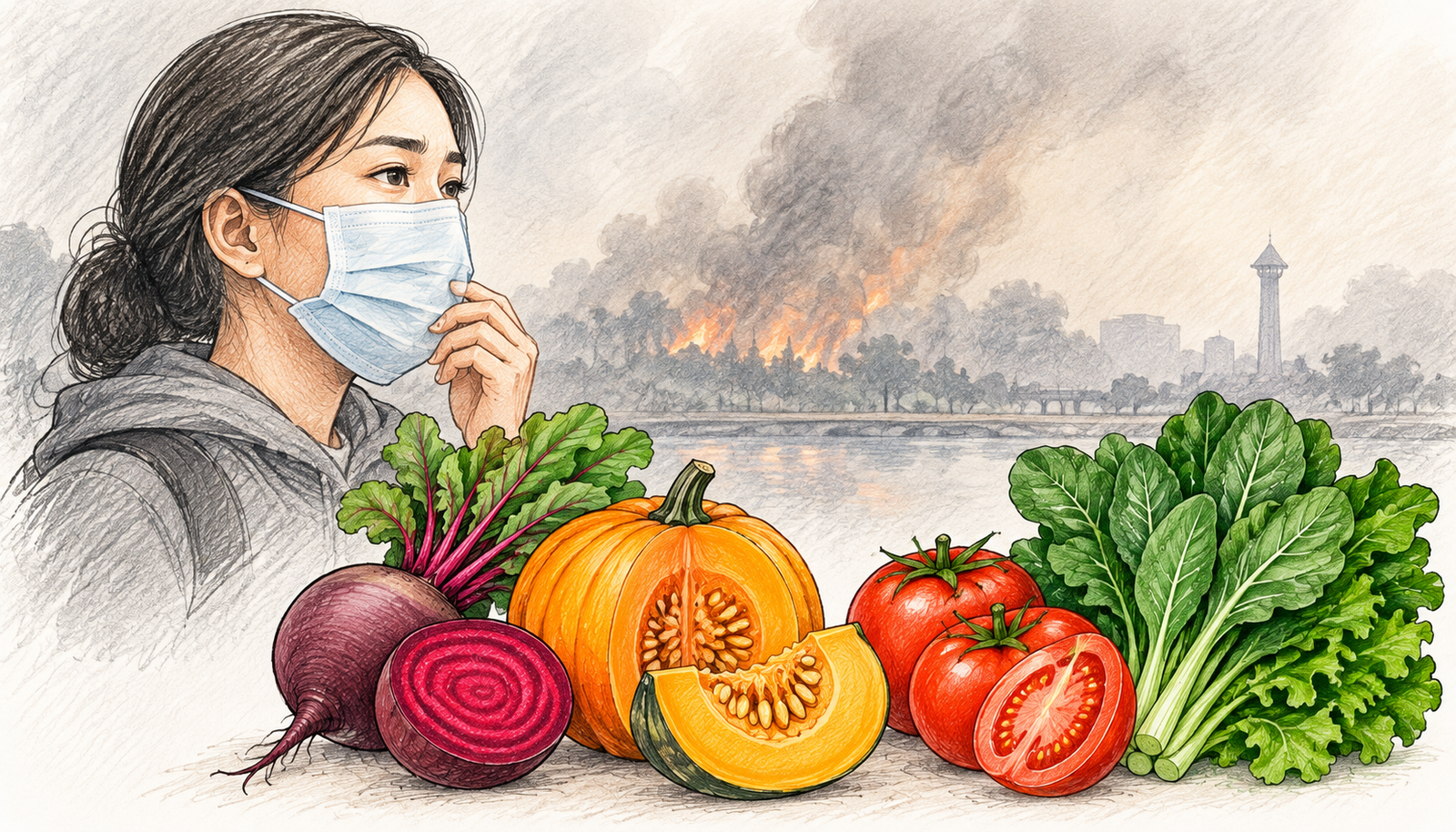 Jangan Cuma Pakai Masker, 5 Makanan Ini Juga Baik untuk Paru-Paru