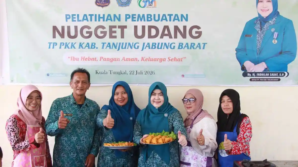 Potensi Ikan dan Udang Tanjab Barat Diolah Jadi Produk Bernilai Tinggi, UMKM Didorong Naik Kelas