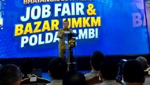 Al Haris Apresiasi Bhayangkara Job Fair Polda Jambi 2026, Sediakan 1.000 Lowongan Kerja di Jambi