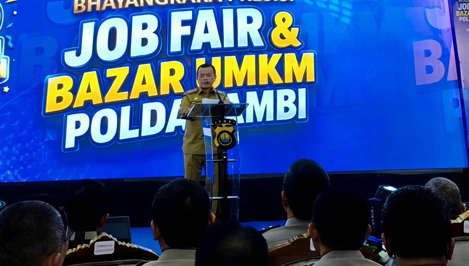 Al Haris Apresiasi Bhayangkara Job Fair Polda Jambi 2026, Sediakan 1.000 Lowongan Kerja di Jambi
