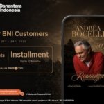 BNI Hadirkan Akses Eksklusif Menikmati Andrea Bocelli “Romanza” di Indonesia