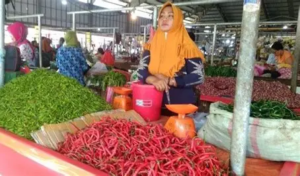 Harga Sembako di Pasar Angso Duo Stabil, Cabai Turun 11,76 Persen