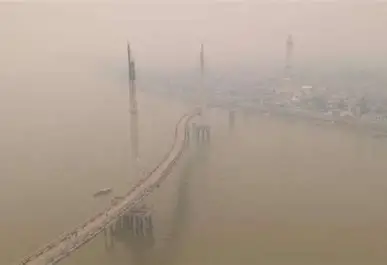 Kualitas Udara Jambi Hari Ini Tidak Sehat, AQI Capai 187 dan PM2.5 Tembus 106,4 µg/m³