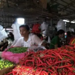 Harga Cabai  Merah Hari Ini di Pasar Angso Duo Turun