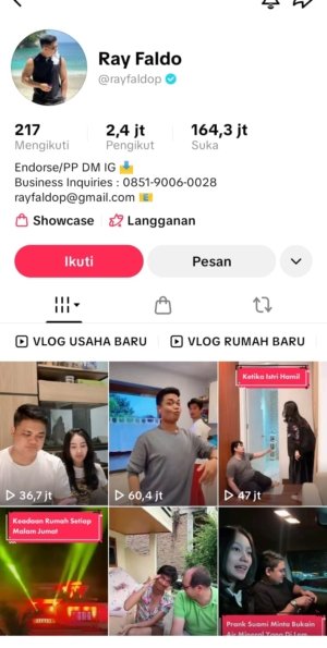 Top 5 Influencer Jambi 2026, Ray Faldo Masih Rajanya Media Sosial dengan 2,4 Juta Followers